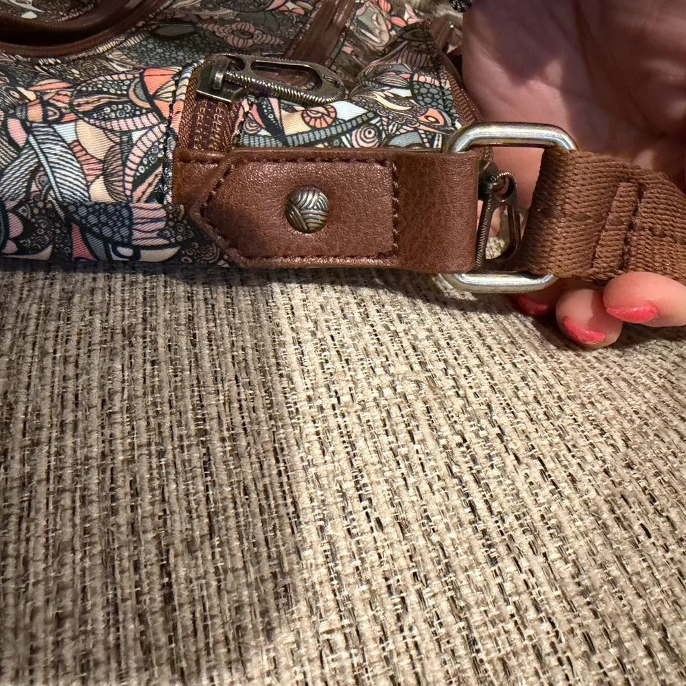 Sakroots Crossbody Bag + Wallet Set Boho Floral Print Adjustable Strap BNNU - Picture 8 of 14